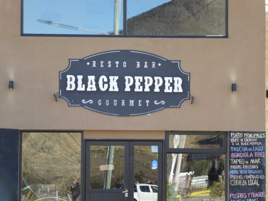 Black Pepper Restaurant in Chalten
