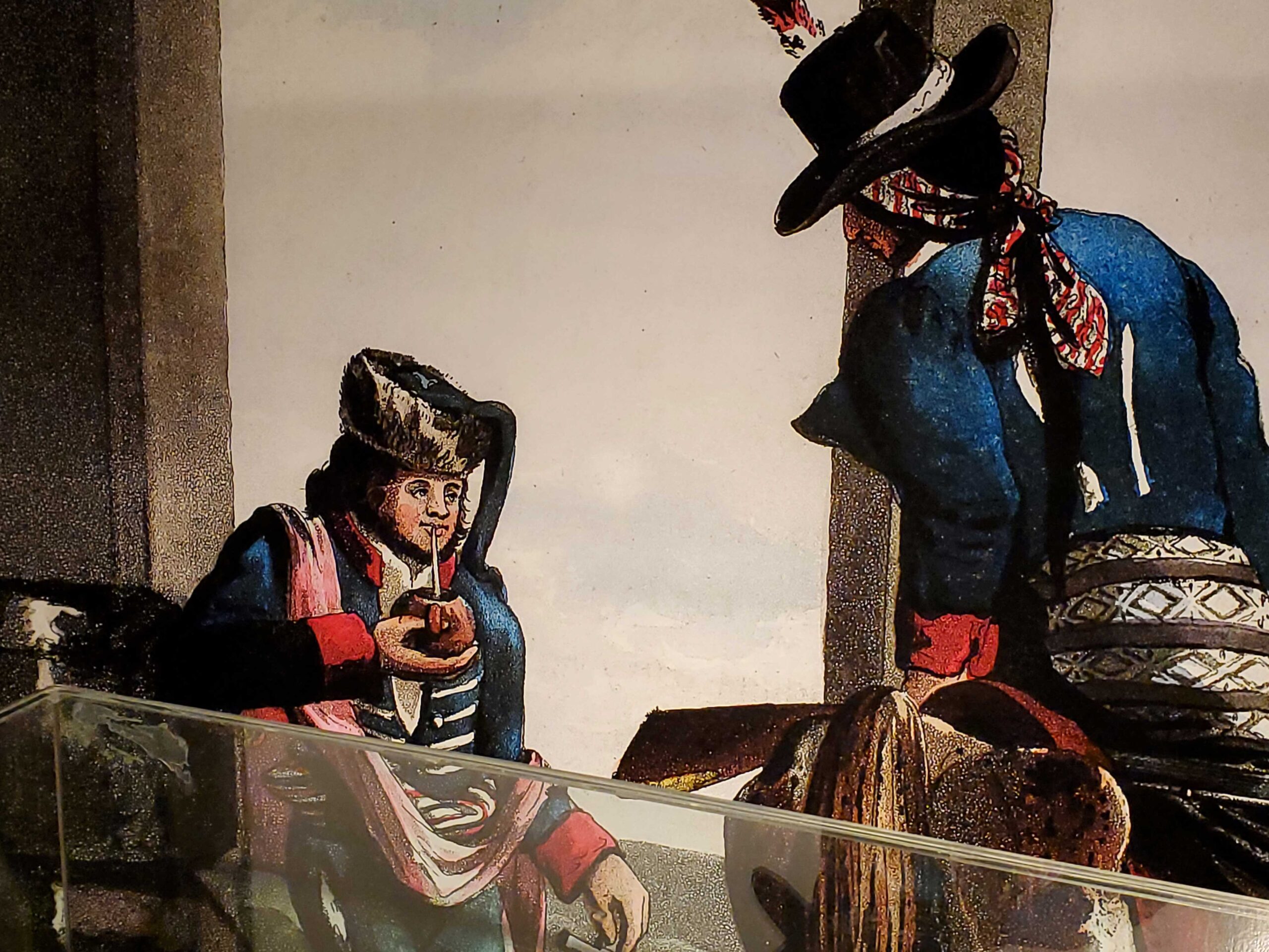 Historic mate drinking