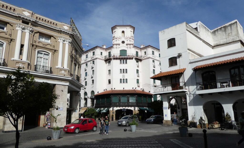 Salta hotel on Plaza 9 de Julio.