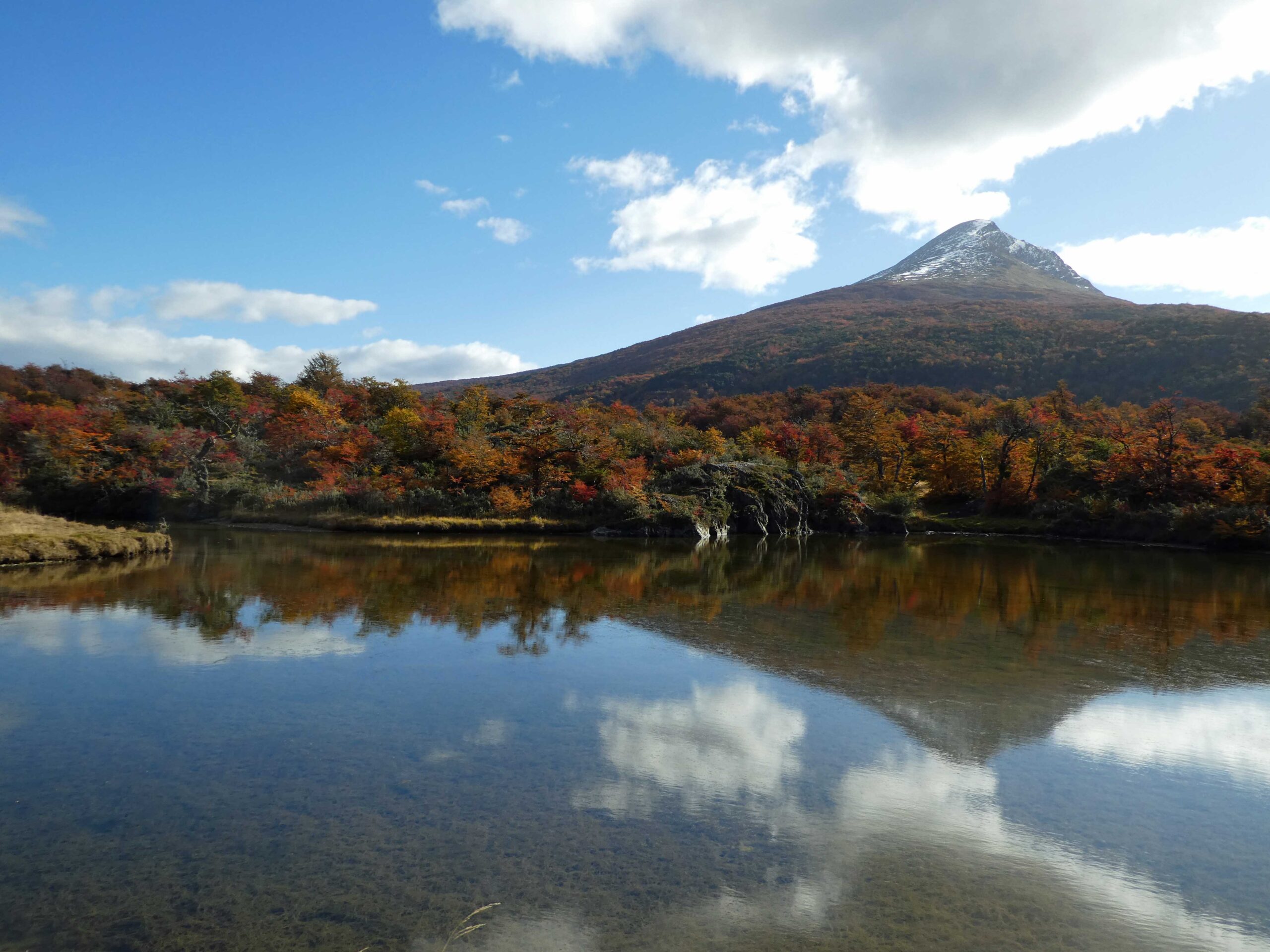 Lake at Tierra del Fuego National Park.