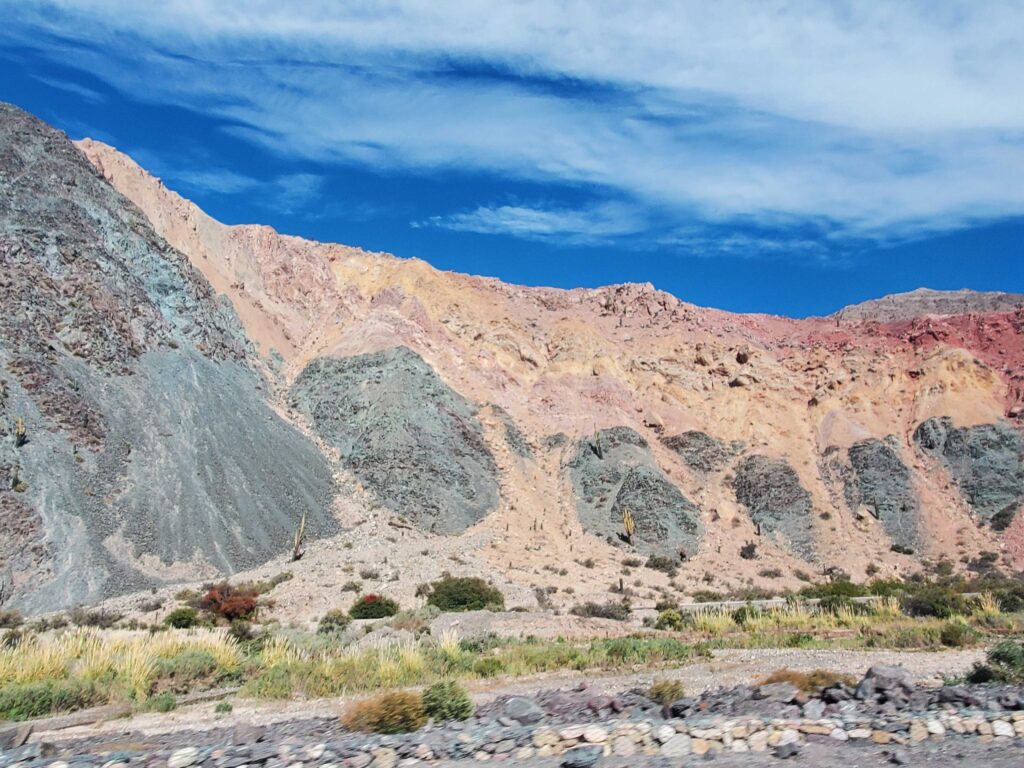 Mountain scenery on Tren de los Nubes
