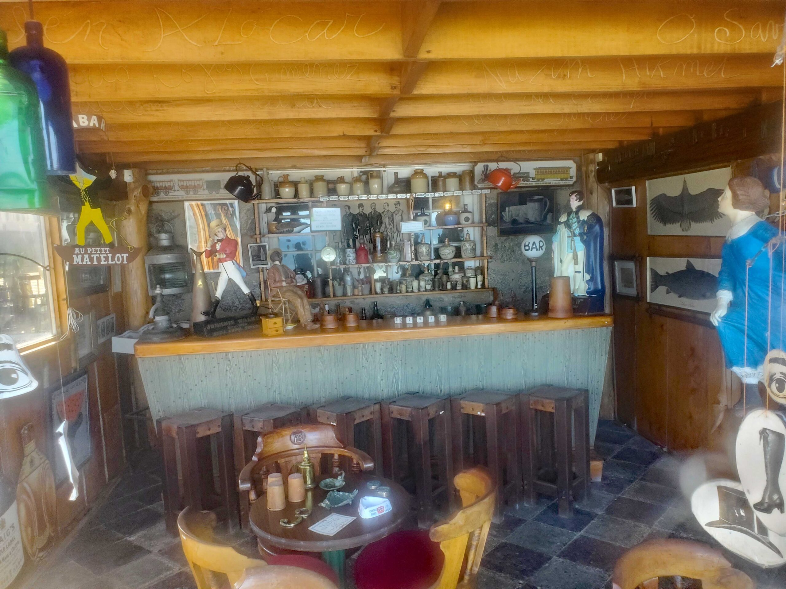 Pablo Neruda's bar at Isla Negra