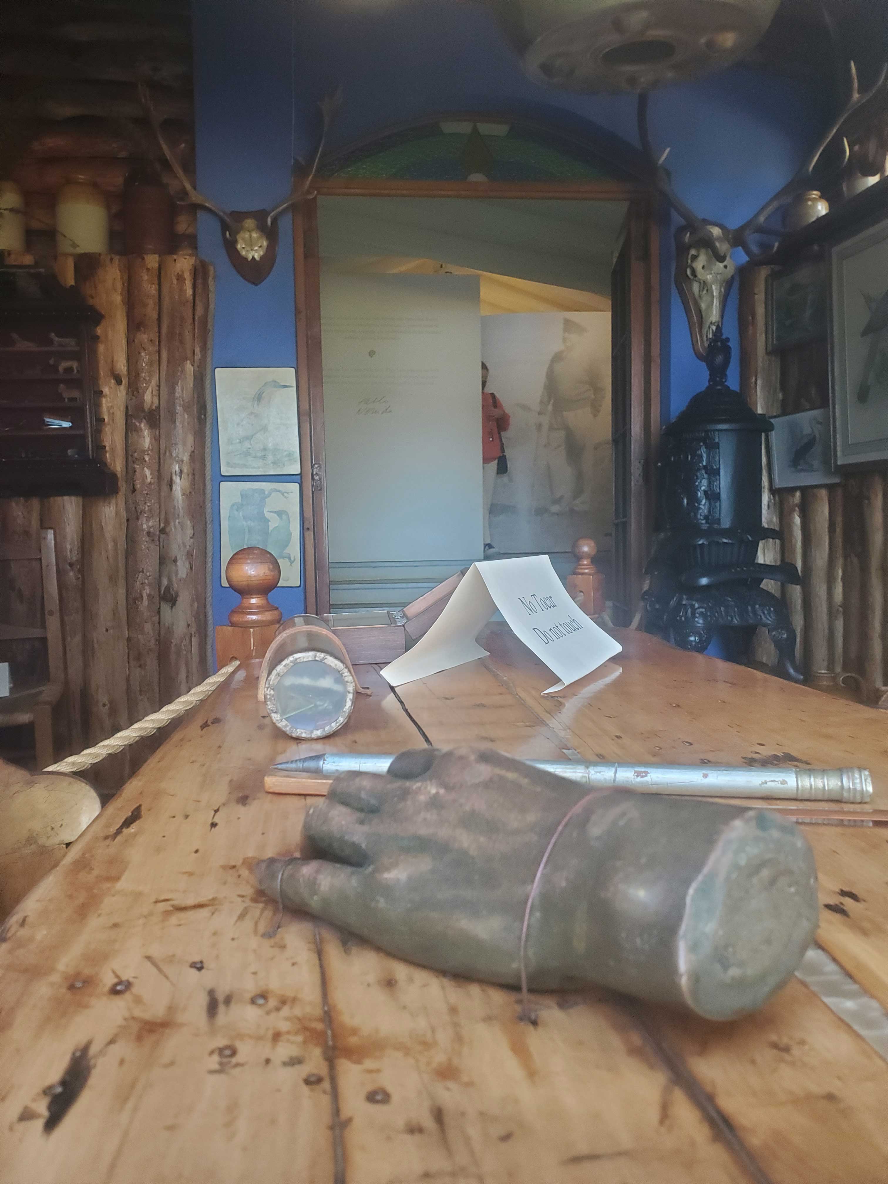 Pablos Neruda's desk at Isla Negra