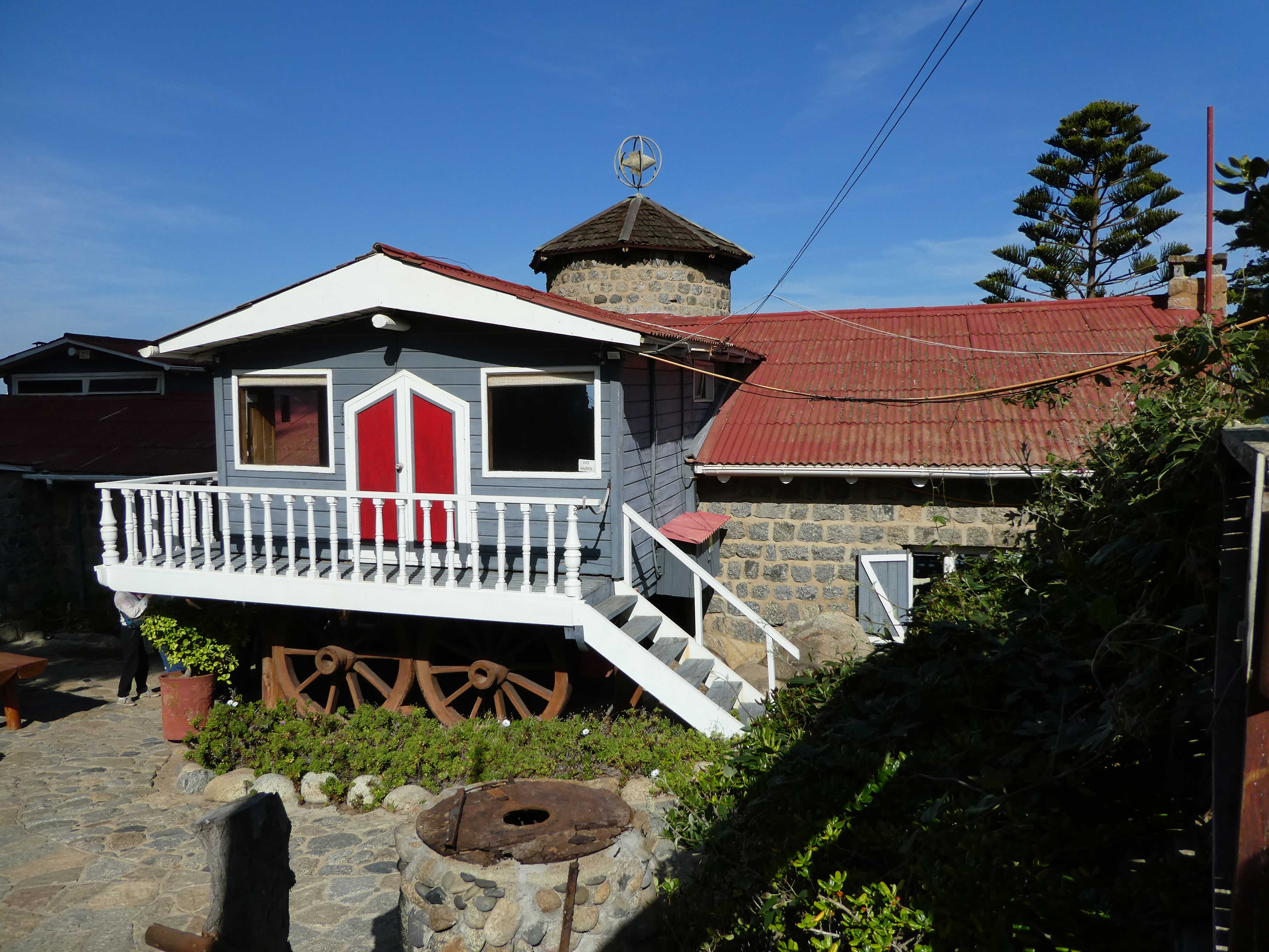 Main house at Isla Negra