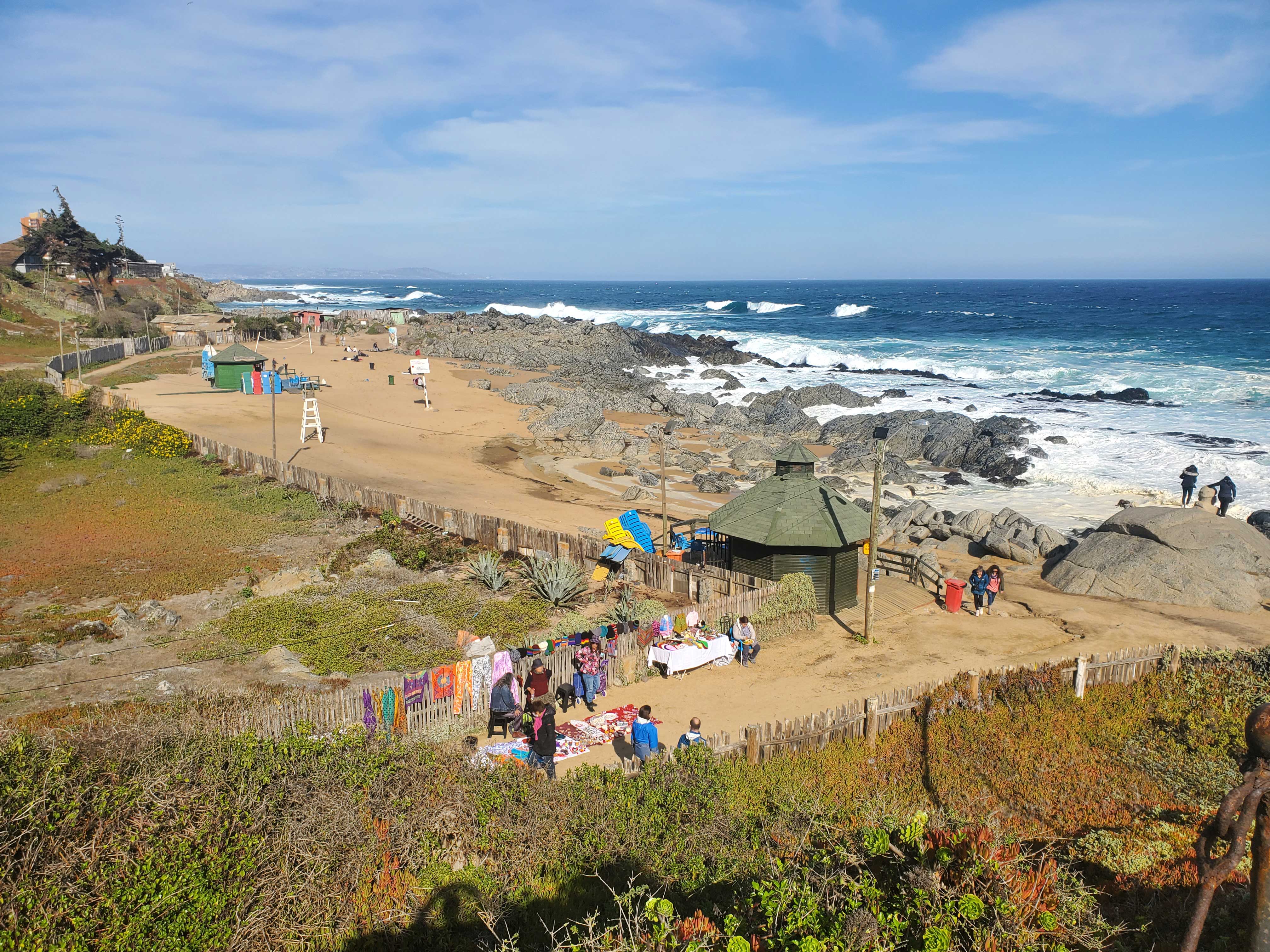 Beach at Isla Negra