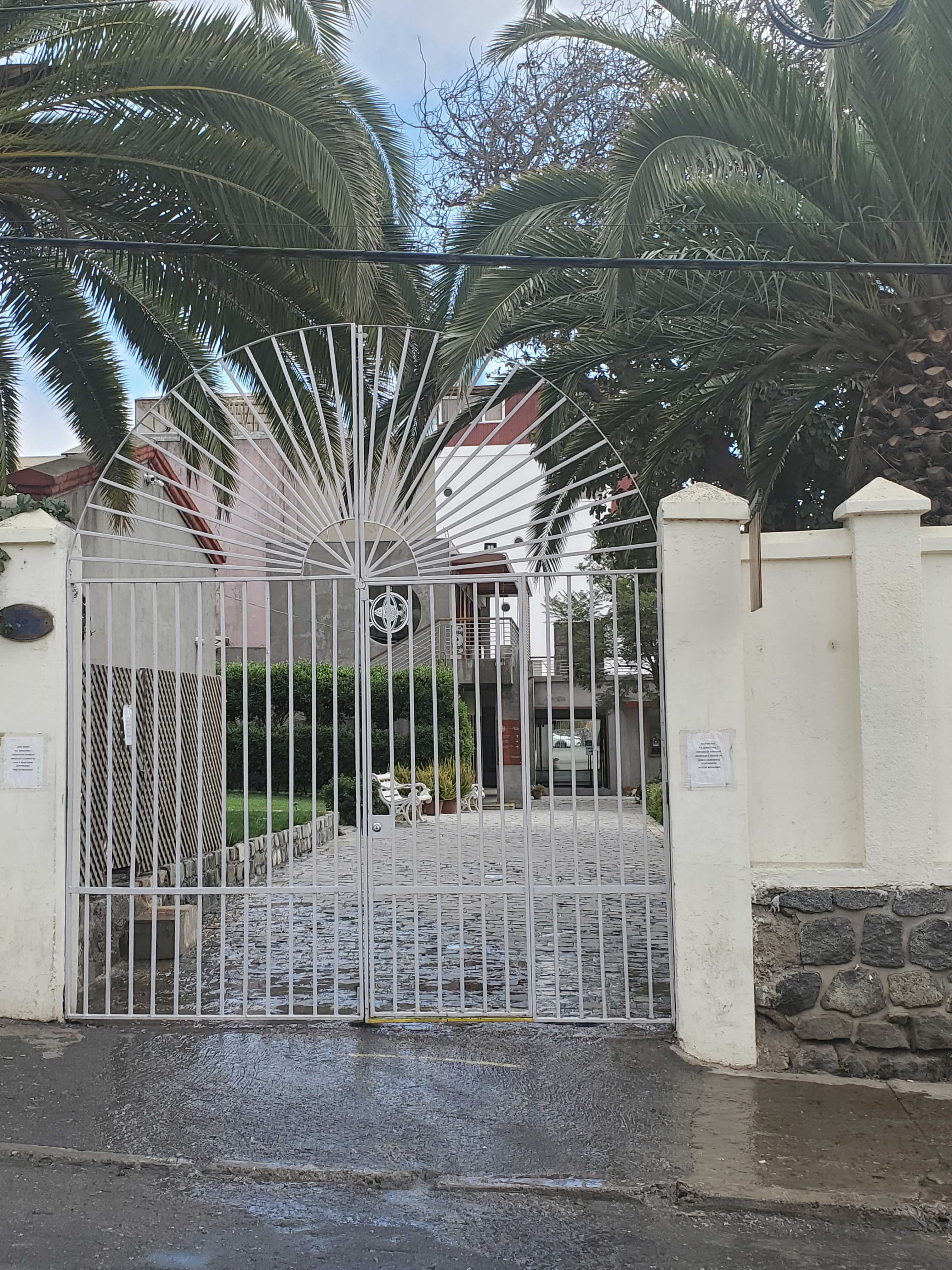Front gate of La Sebastiana