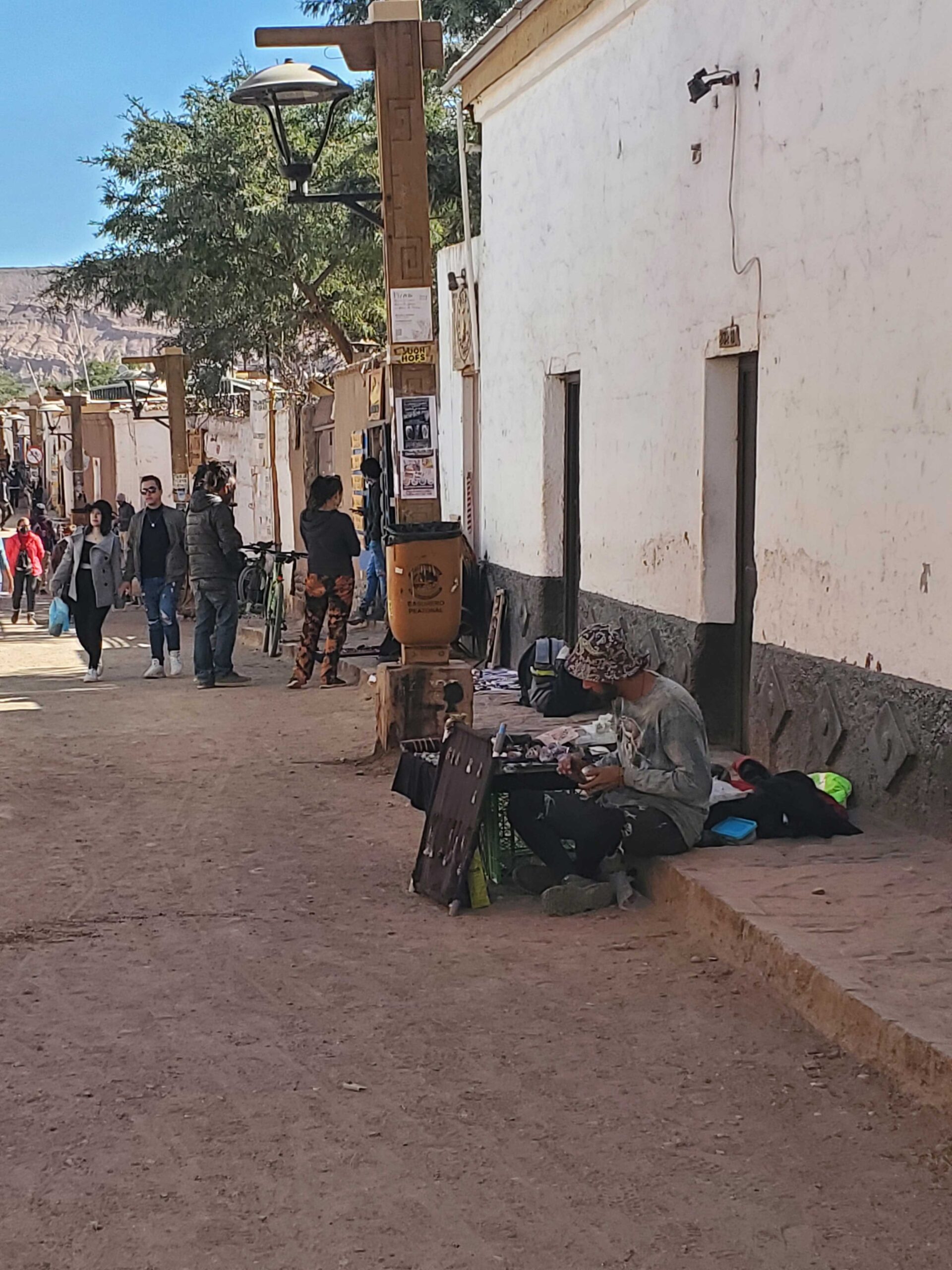 Main street San Pedro de Atacama