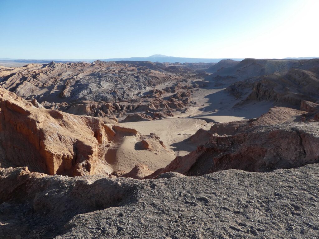 Valle de la Luna overlook outside San Pedro de Atacama