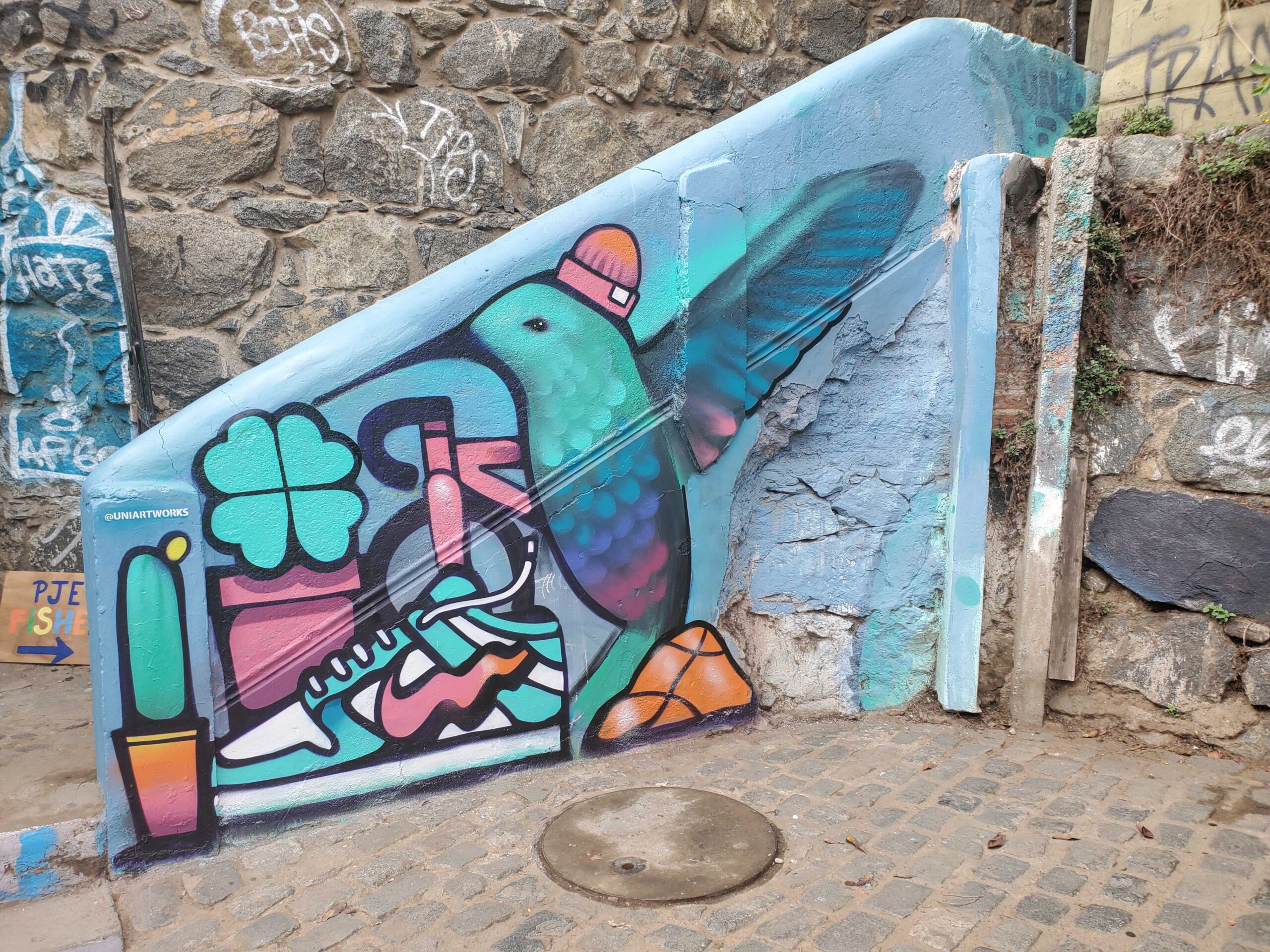 Art in the Bellavista neighborhood