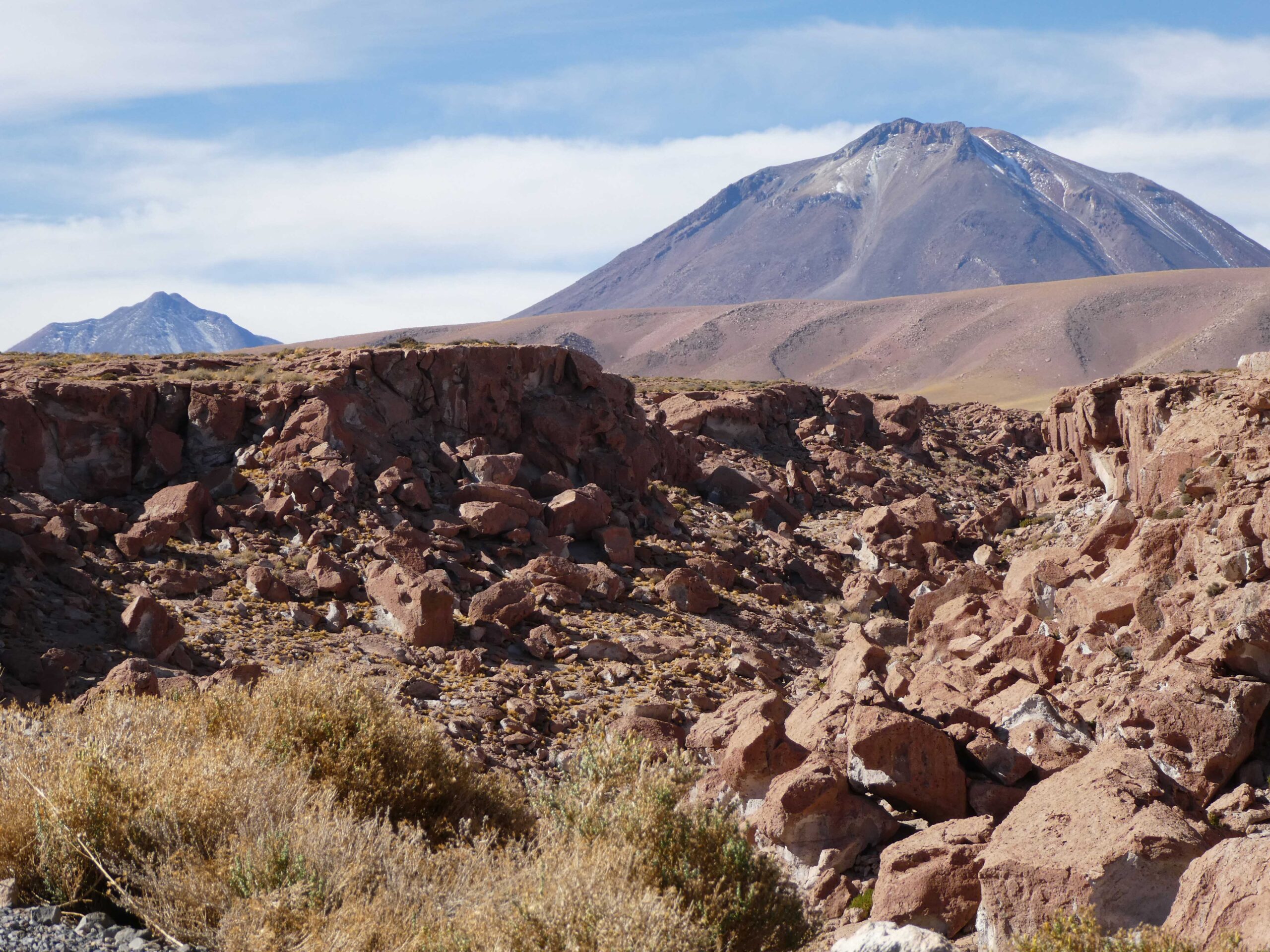 Landscape in the Los Flamingos National Reserve