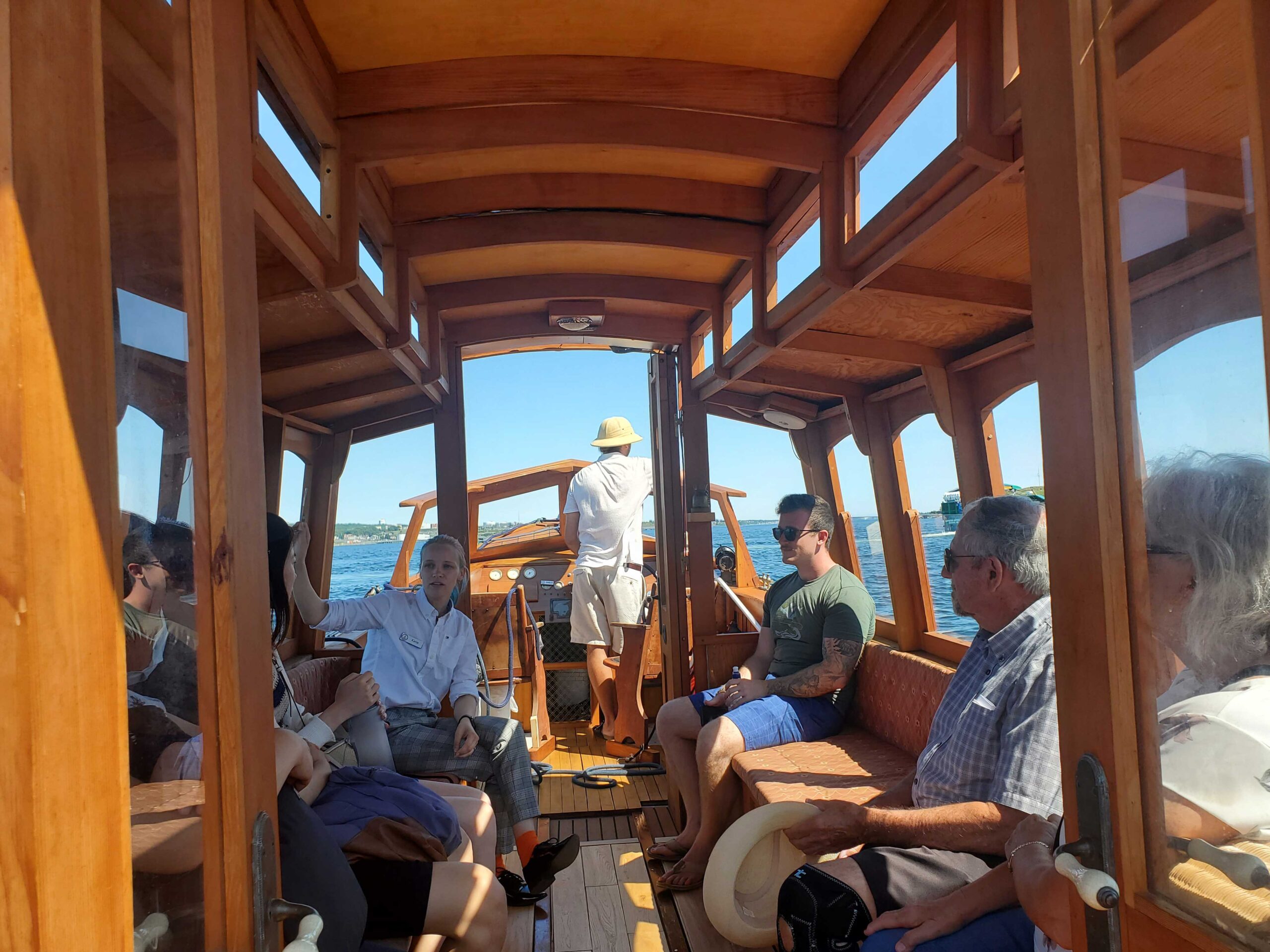On the Halifax Harbour Tours boat
