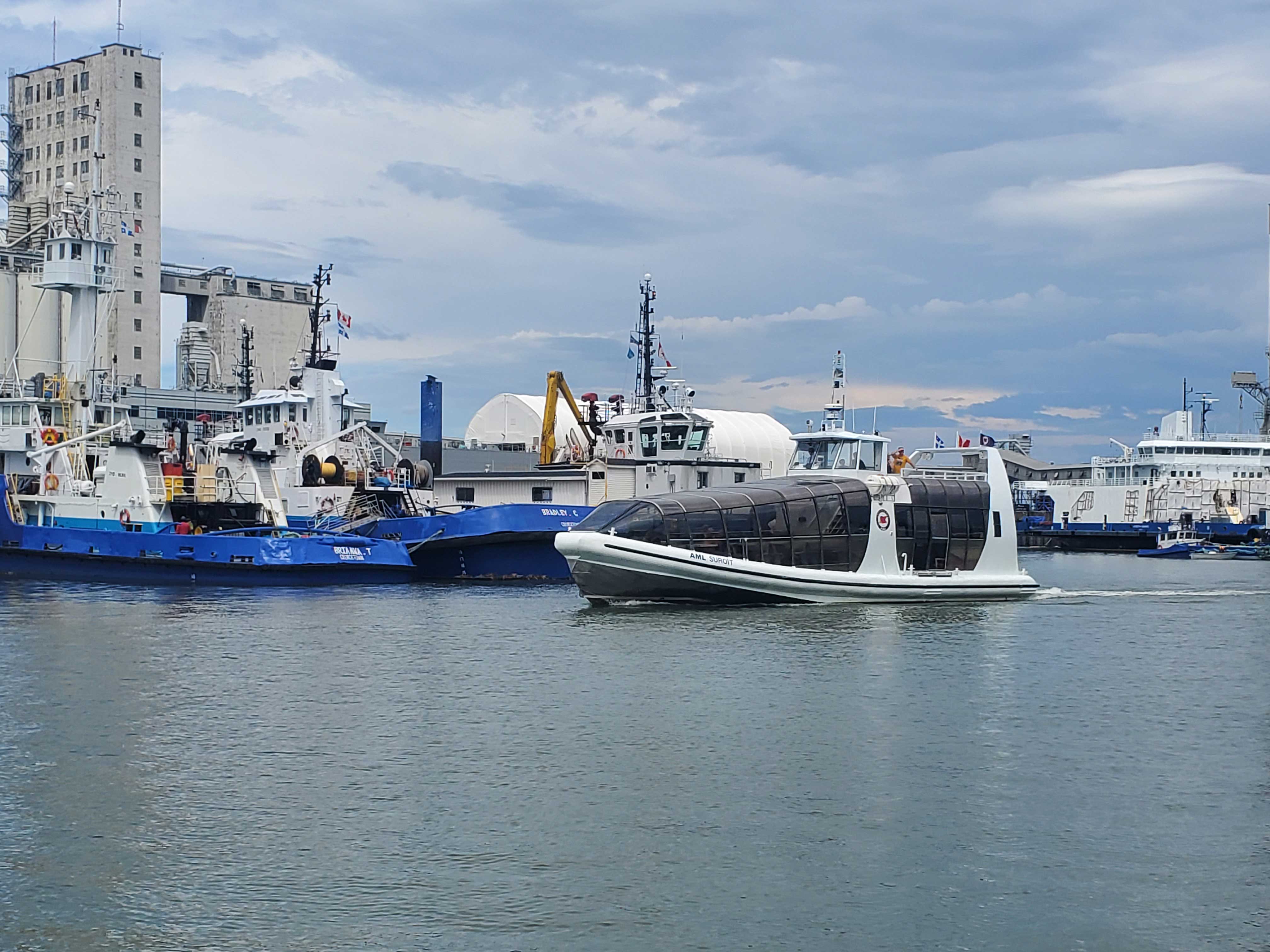 Tour Boat on the St. Lawrence River