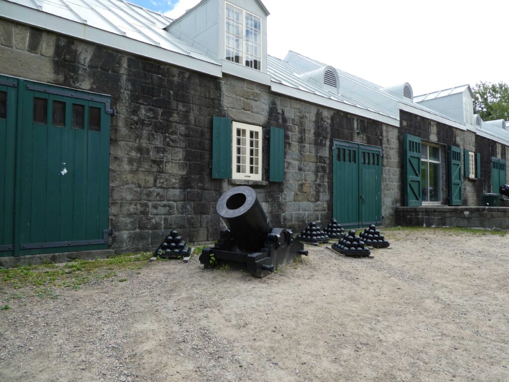 Cannon at the Fortifications of Quebec National Historic Site