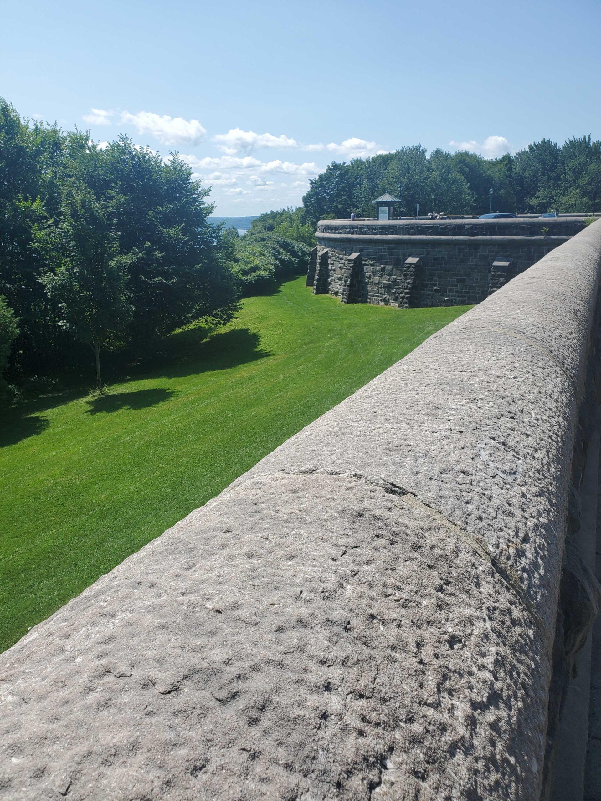 Ramparts along the St. Lawrence River in the Plains of Abraham