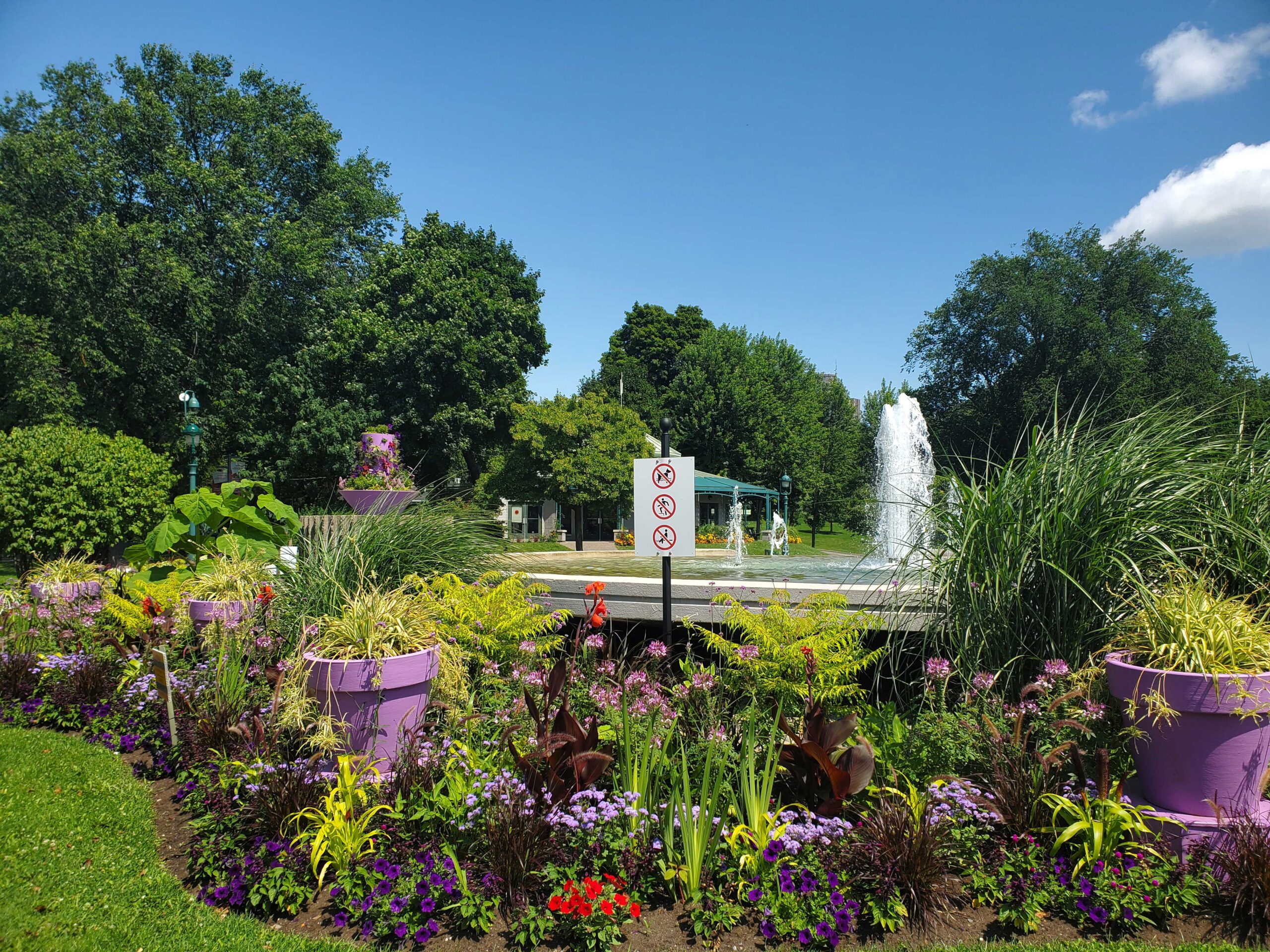 Fountain in the Plains of Abraham