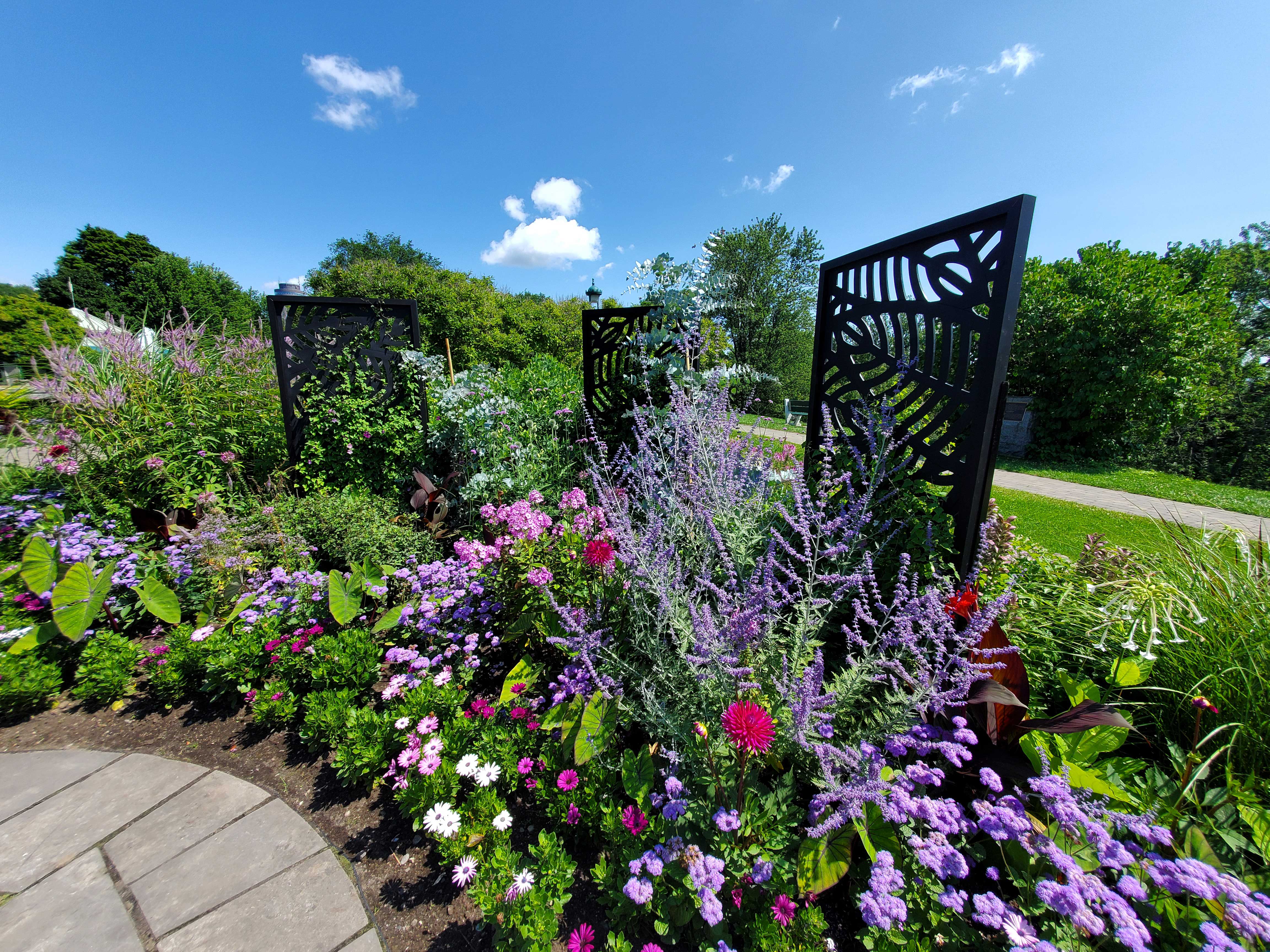 Path through the southwest section of the Plains of Abraham