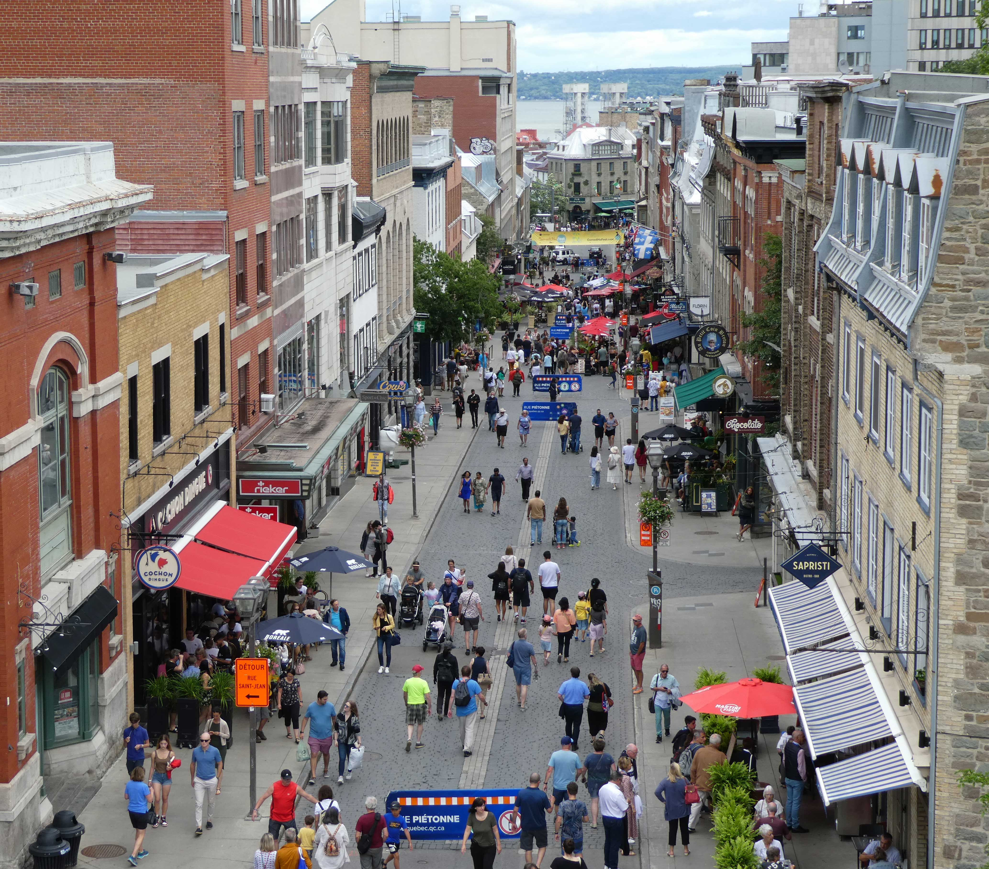 View of Old Town from St. John's Gate