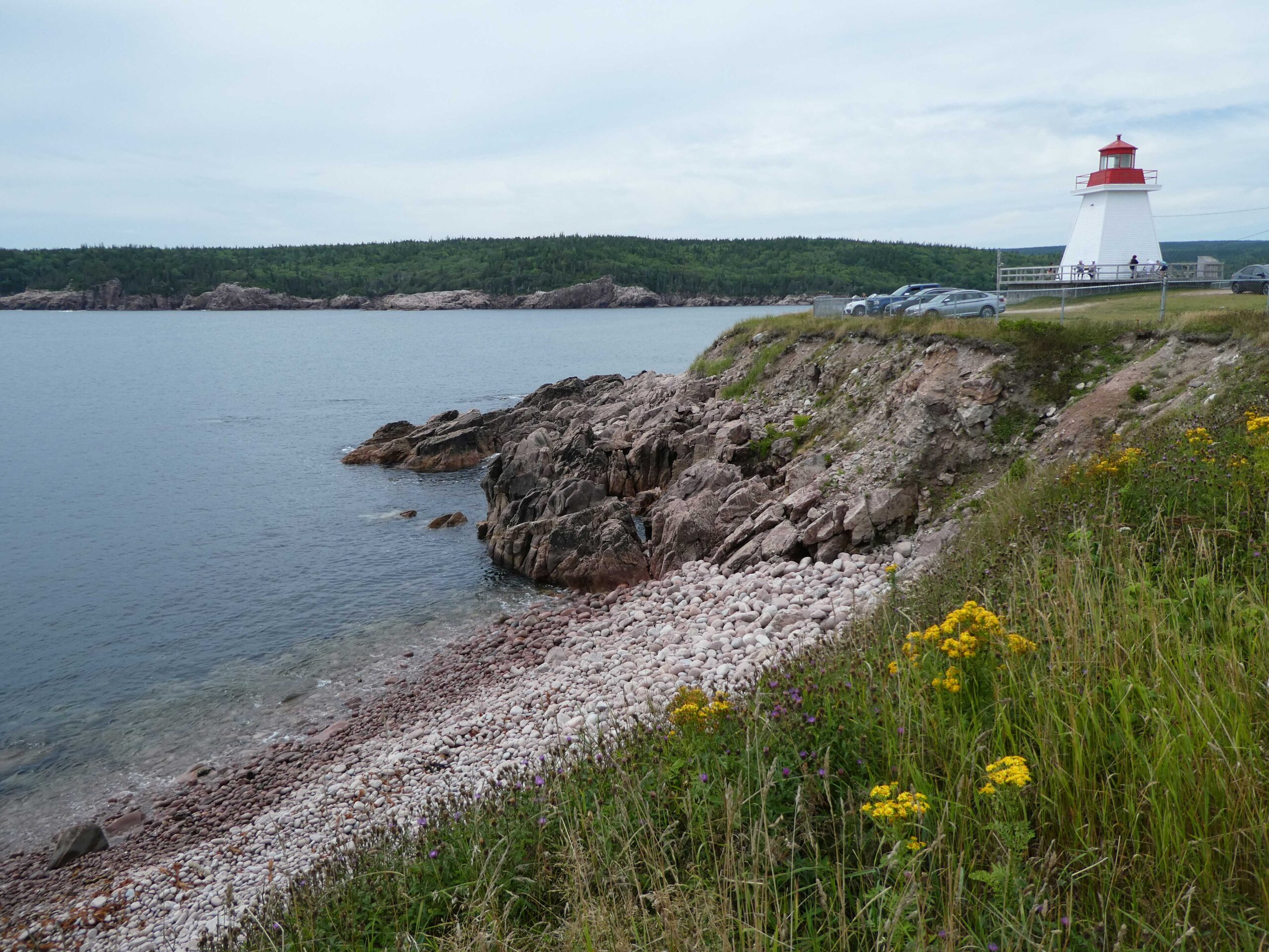 Lighthouse at Neil's Cover, Cape Breton Island, Nova Scotia