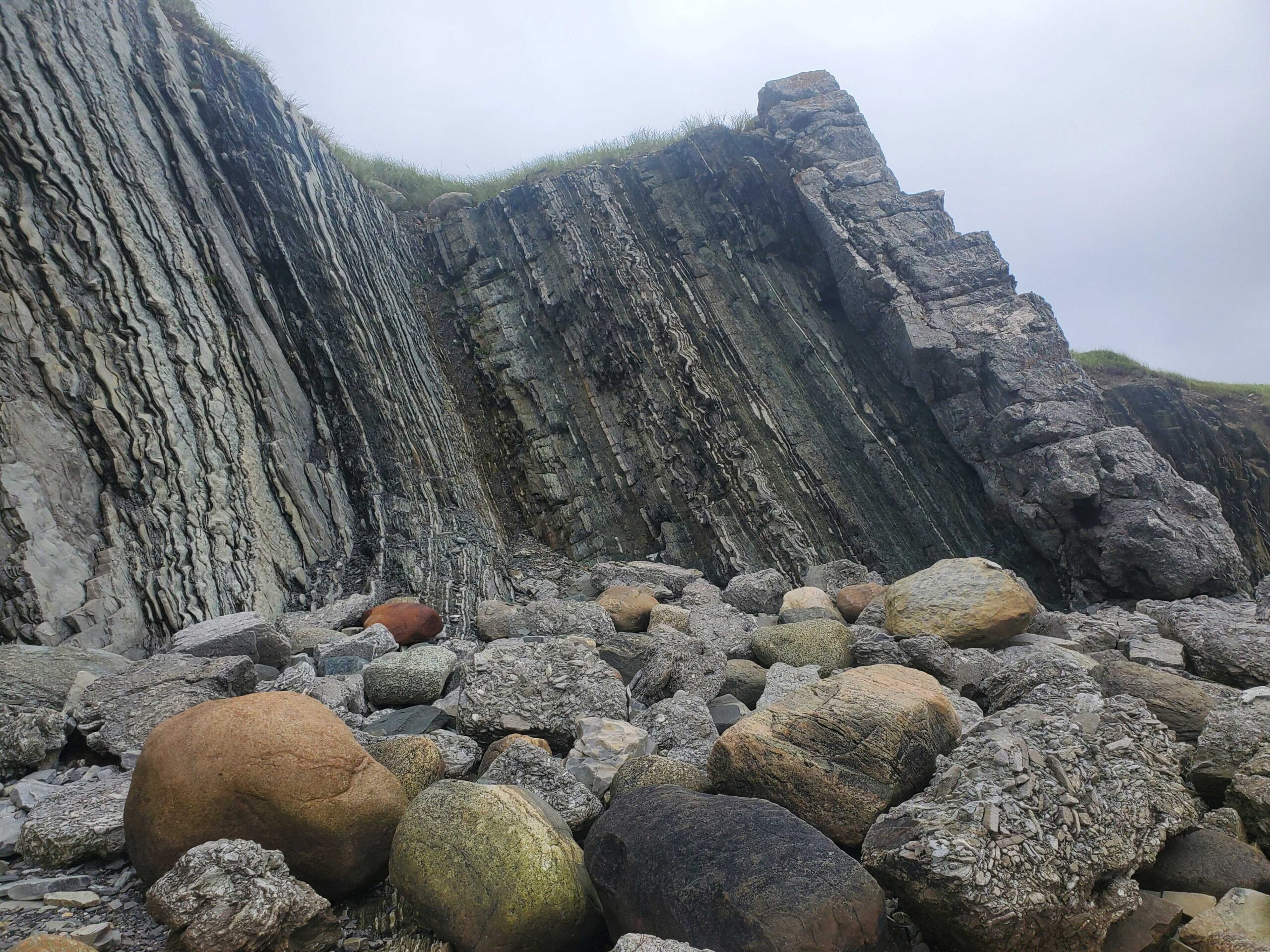 Green Point cliffs at Gros Morne National Park, Newfoundland