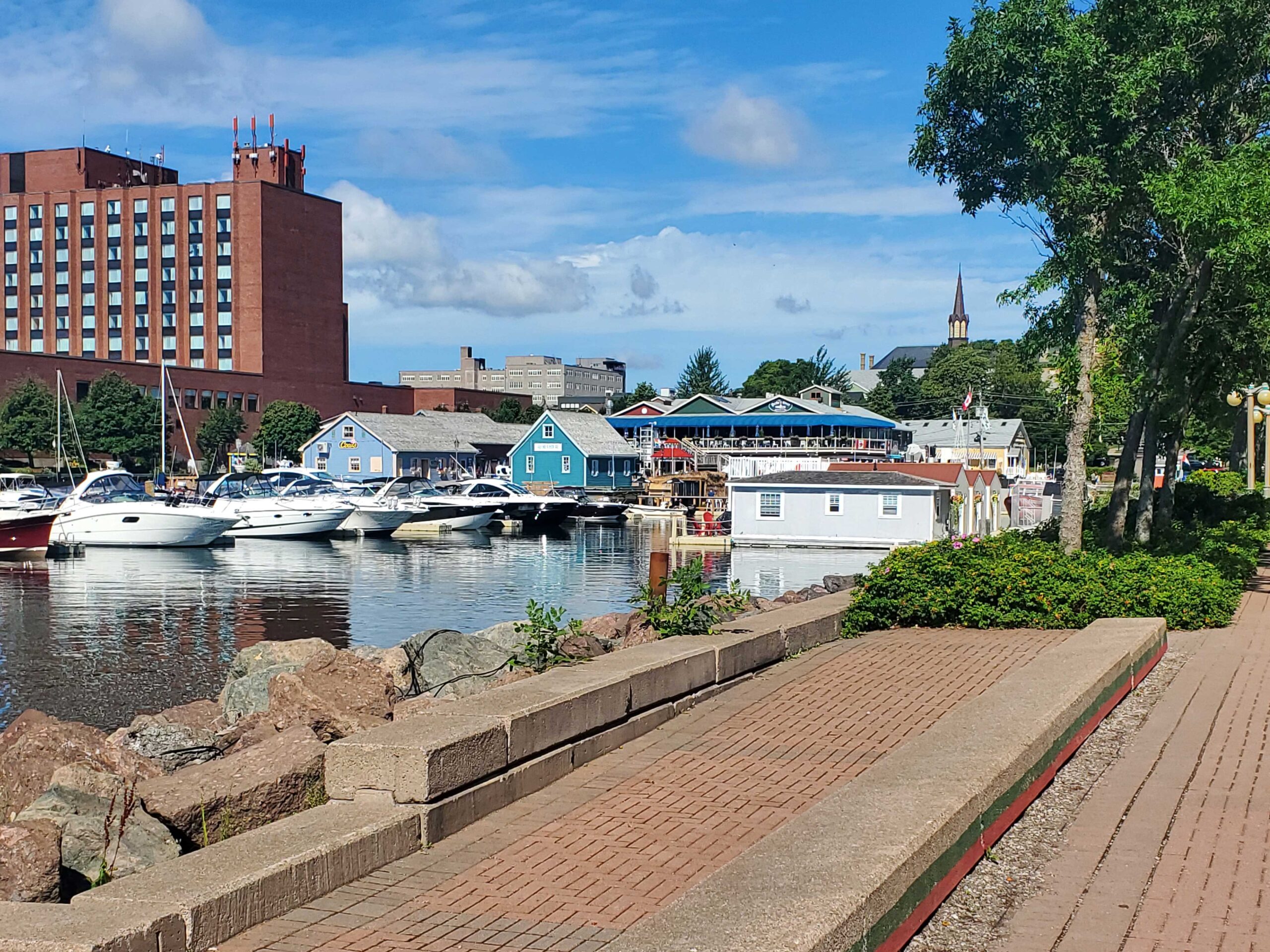 Harbor and convention center in Charlottetown, PEI