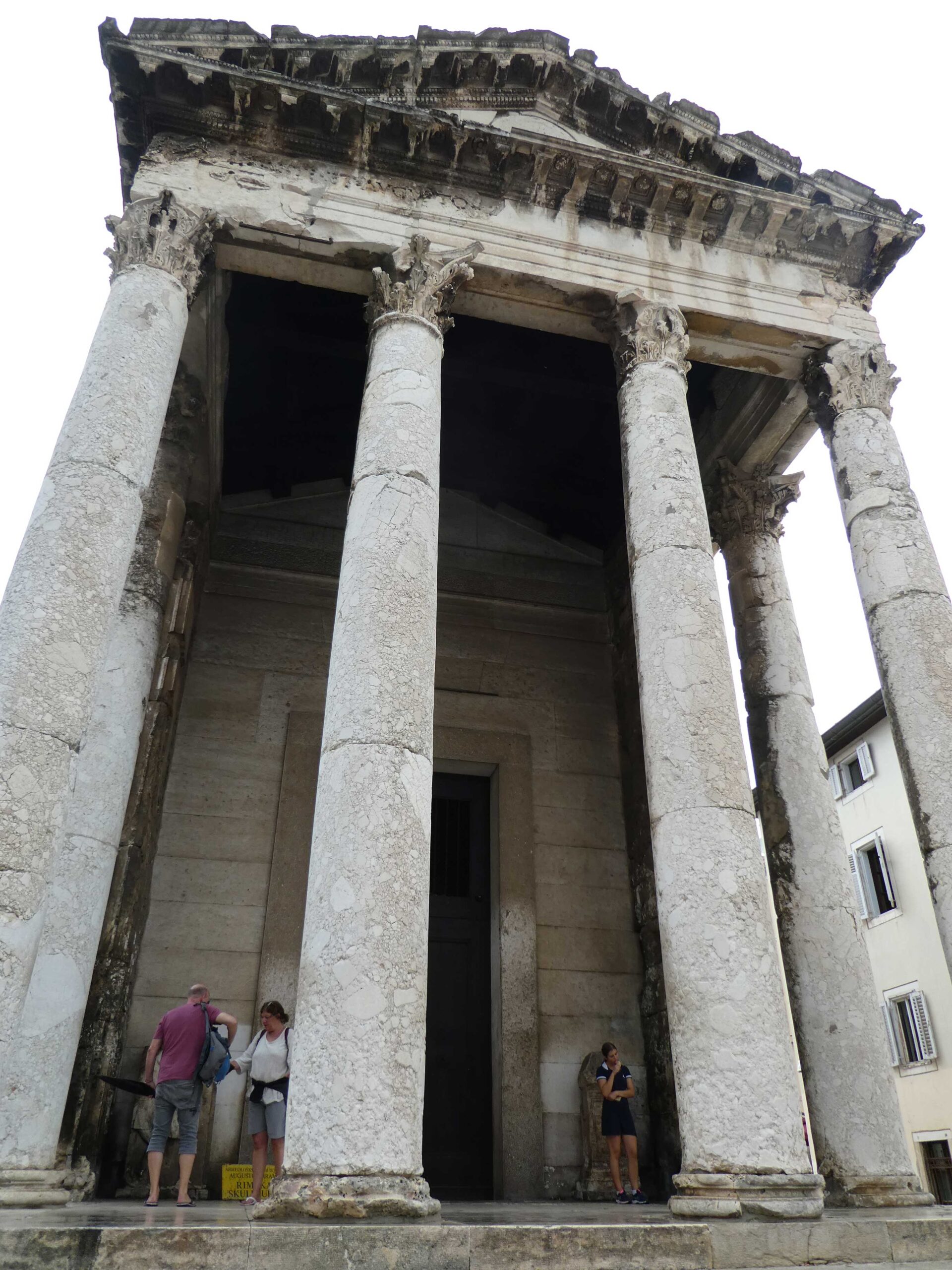 Temple of Augustus in Pula, Croatia