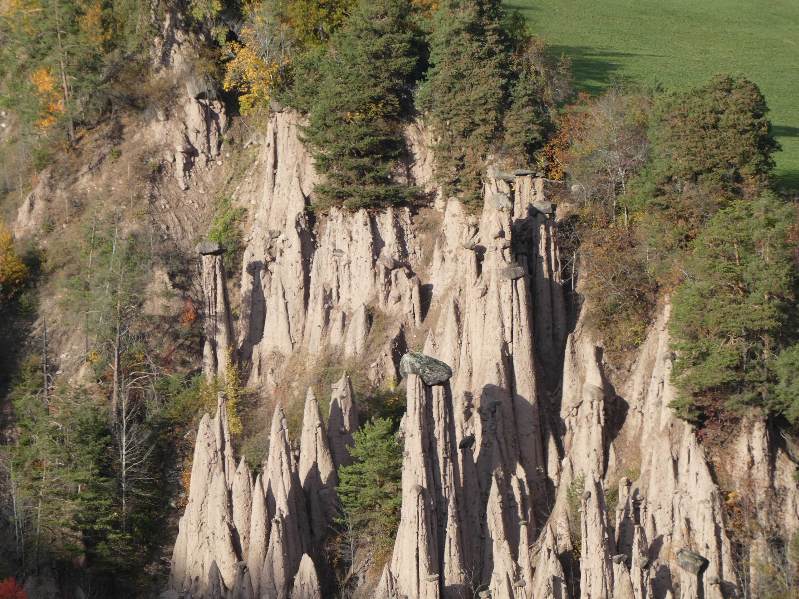Earth Pyramids near Klobenstein, Italy