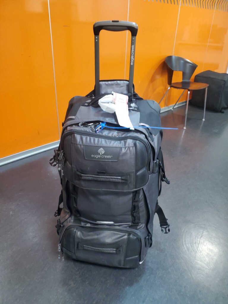 Our lost luggage returned after an entire month sitting in the Milan airport
